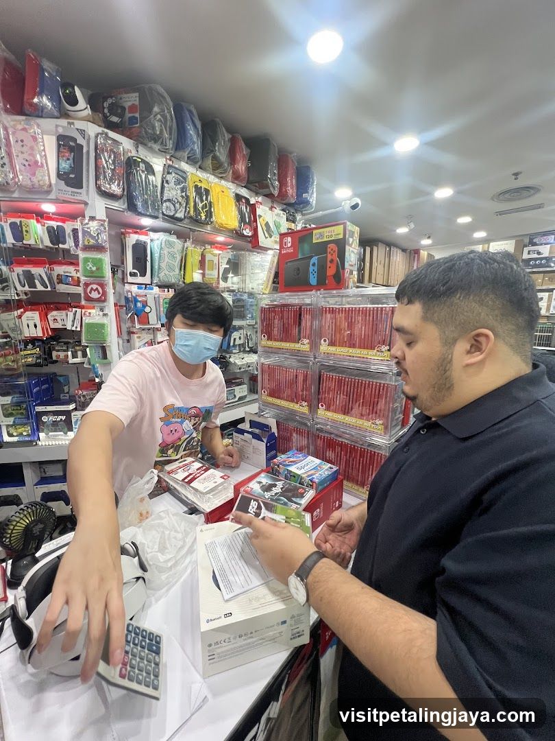 Electronics Store Interior
