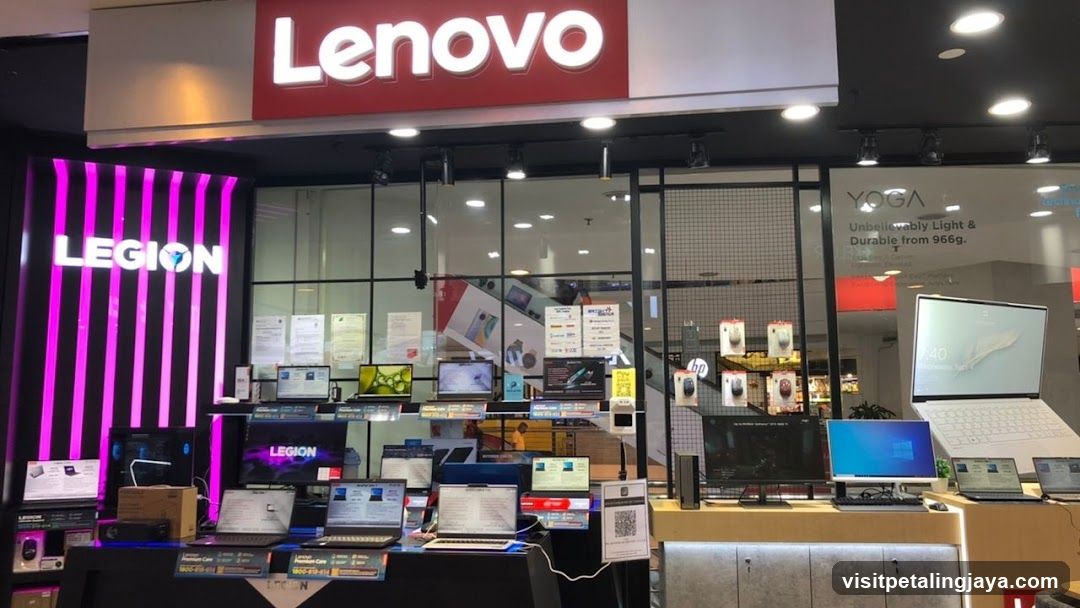 Lenovo Exclusive kiosk Plaza LowYat