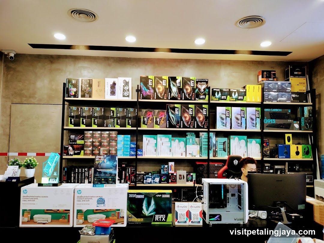 Electronics Store Interior