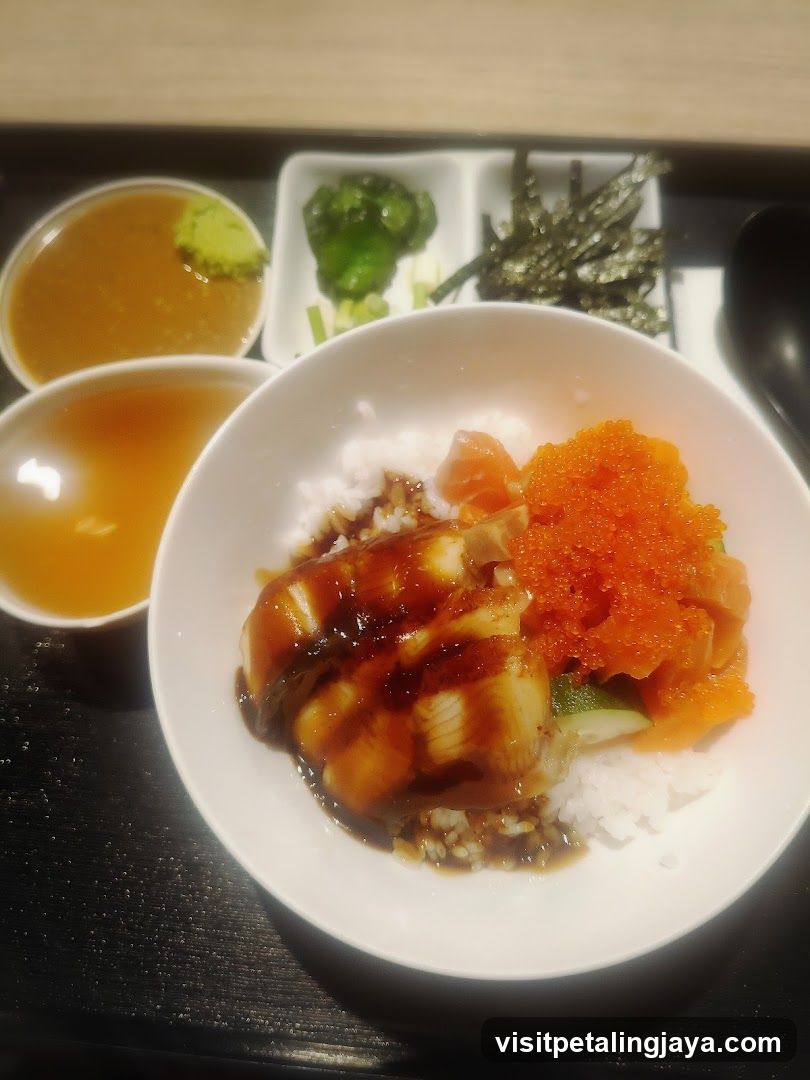 Japanese Rice Bowl Meal