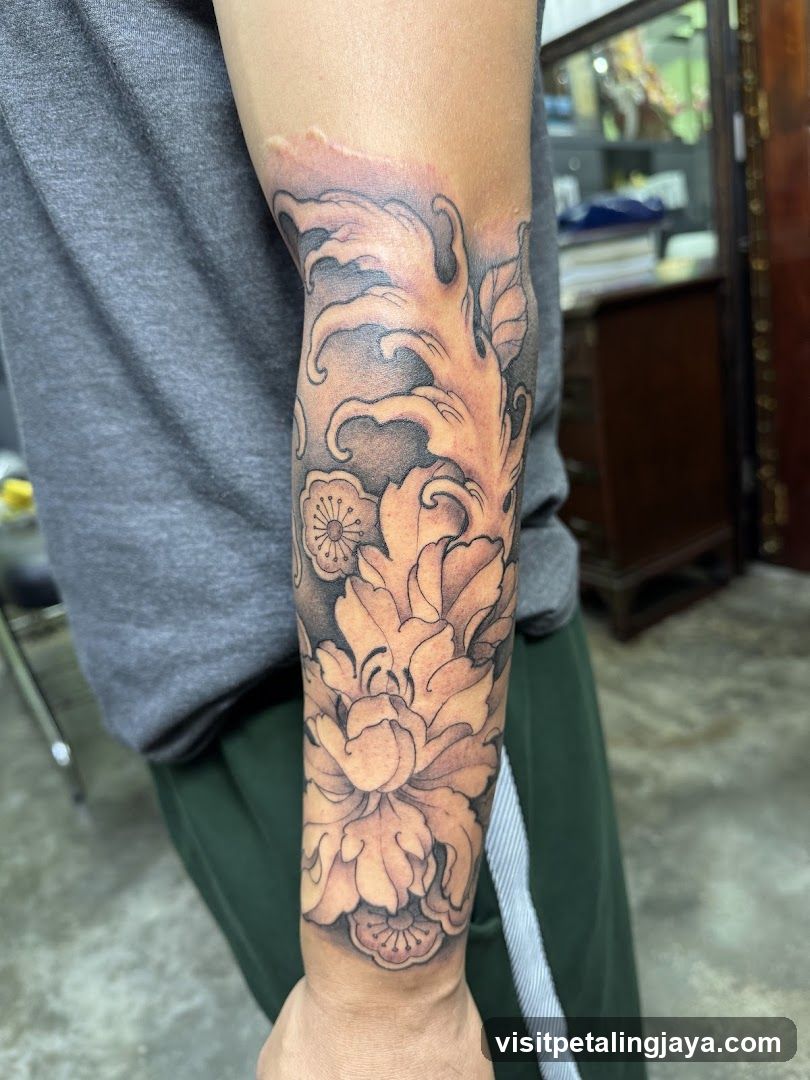 Tattoo on forearm