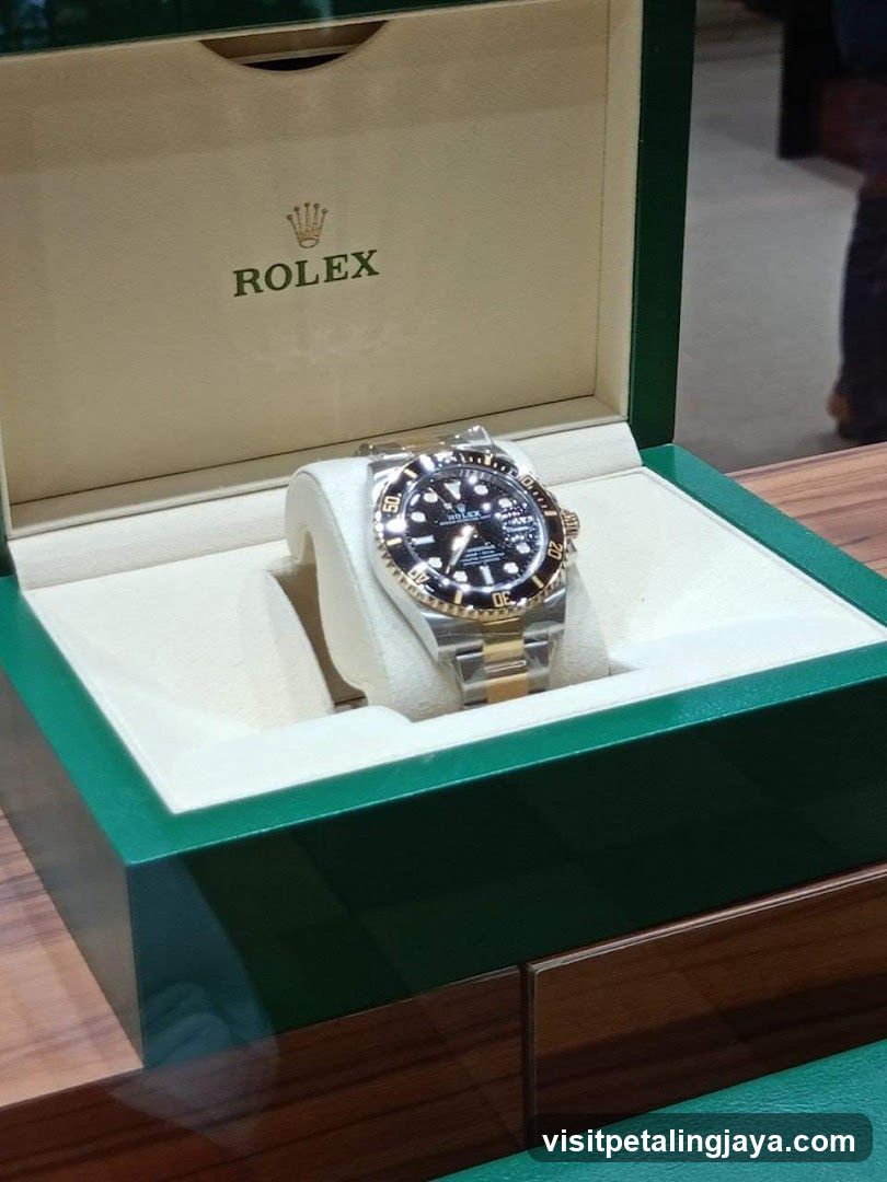 Rolex Watch Display