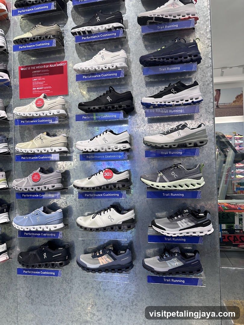Shoe Display Wall