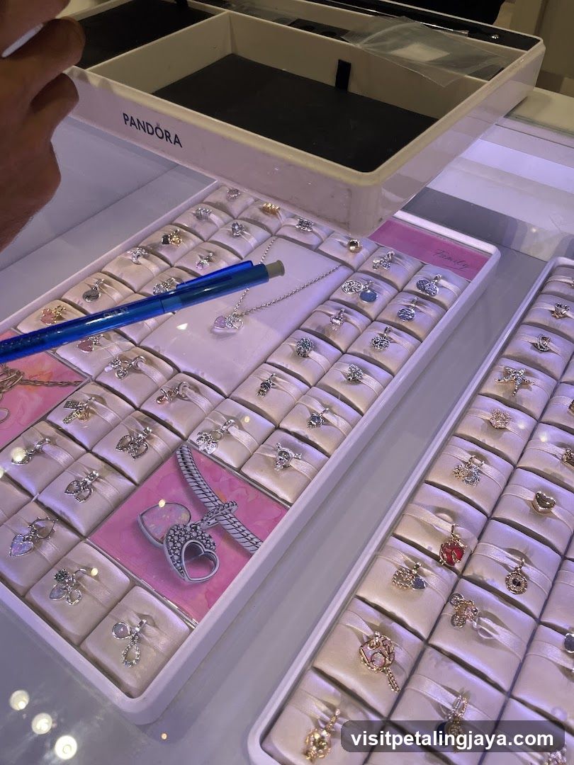 Pandora Jewelry Display