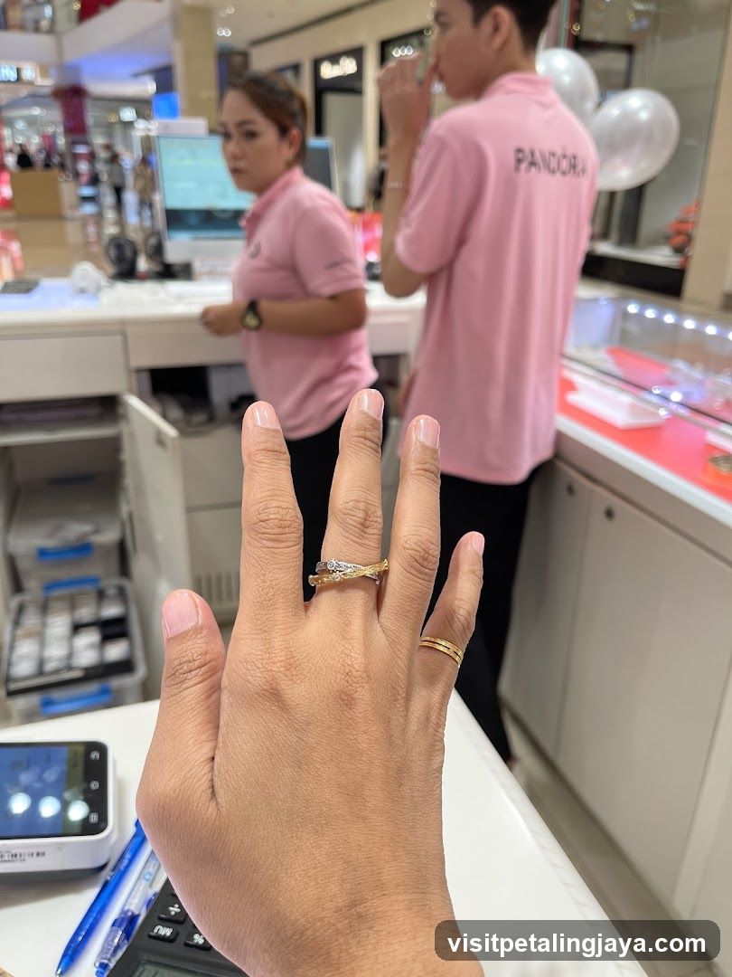 Pandora Jewelry Store Interior