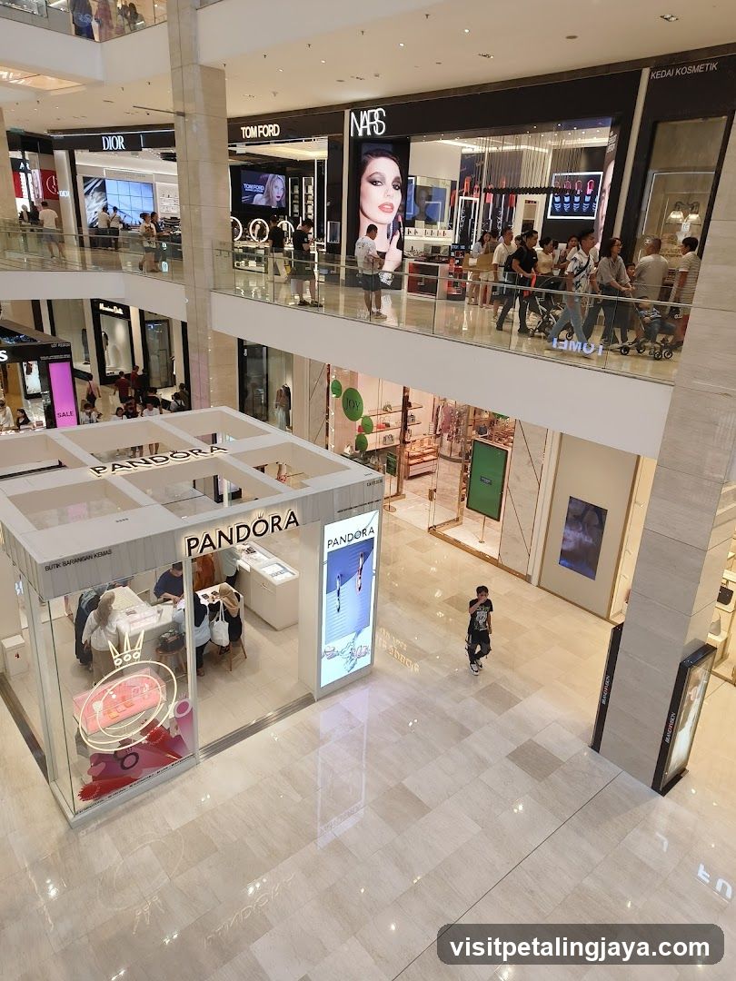 Shopping Mall Interior View