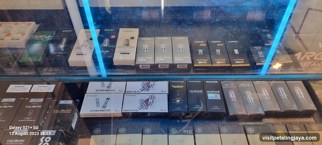 Vape Product Display Shelf