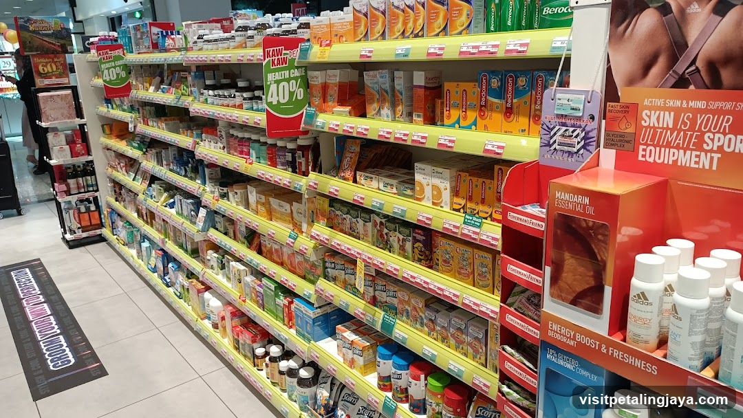 Grocery Store Interior Aisle