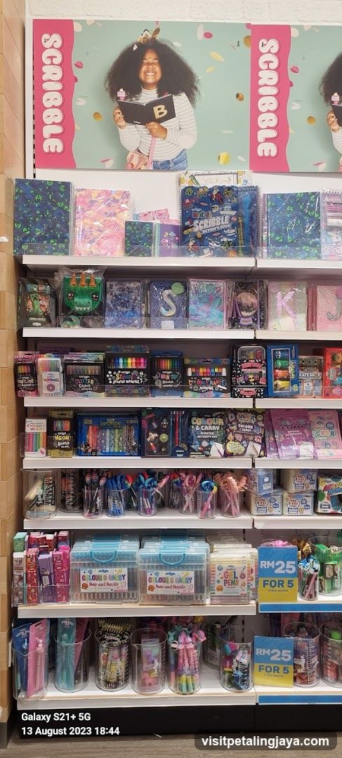 Scrabble Stationery Display