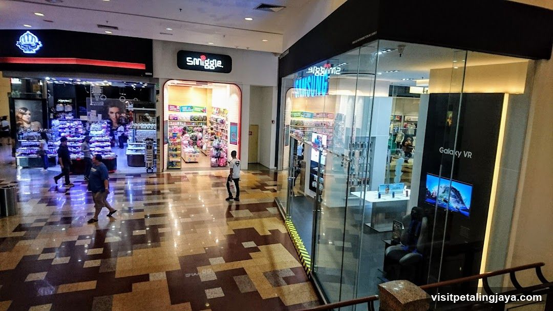 Shopping Mall Interior View