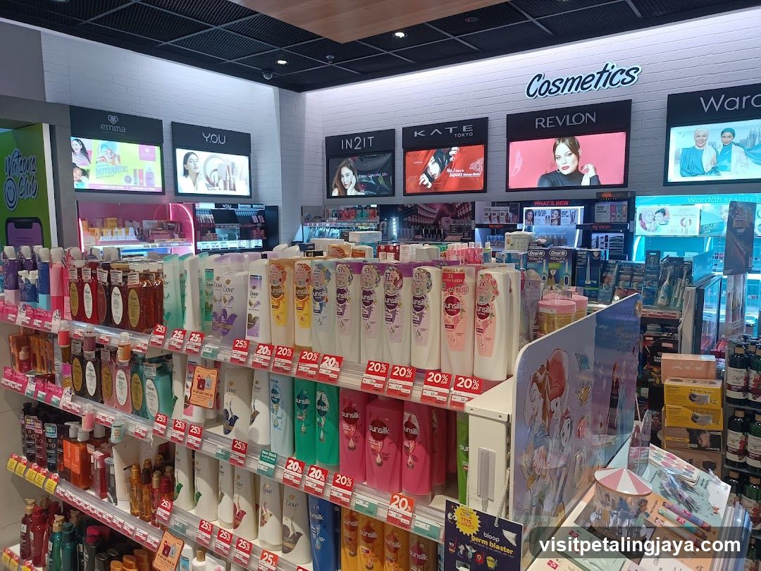Cosmetics and Beauty Products Display
