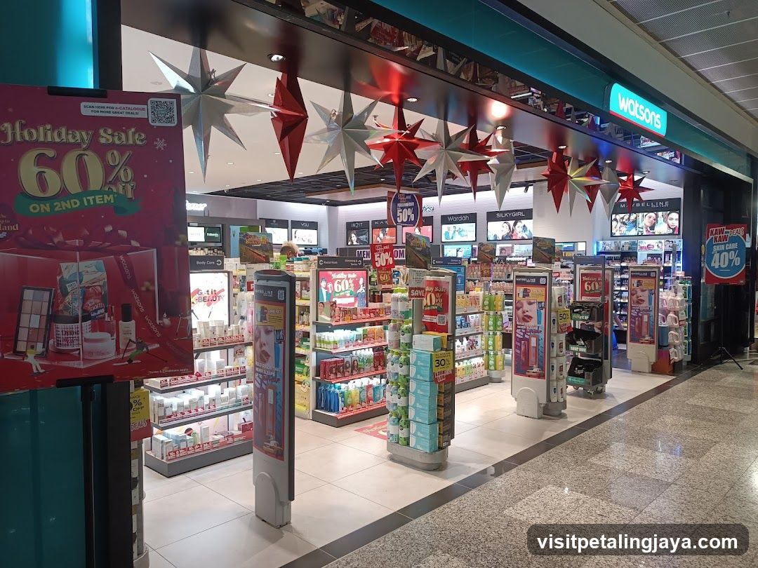 Walsots Store Interior with Holiday Sale
