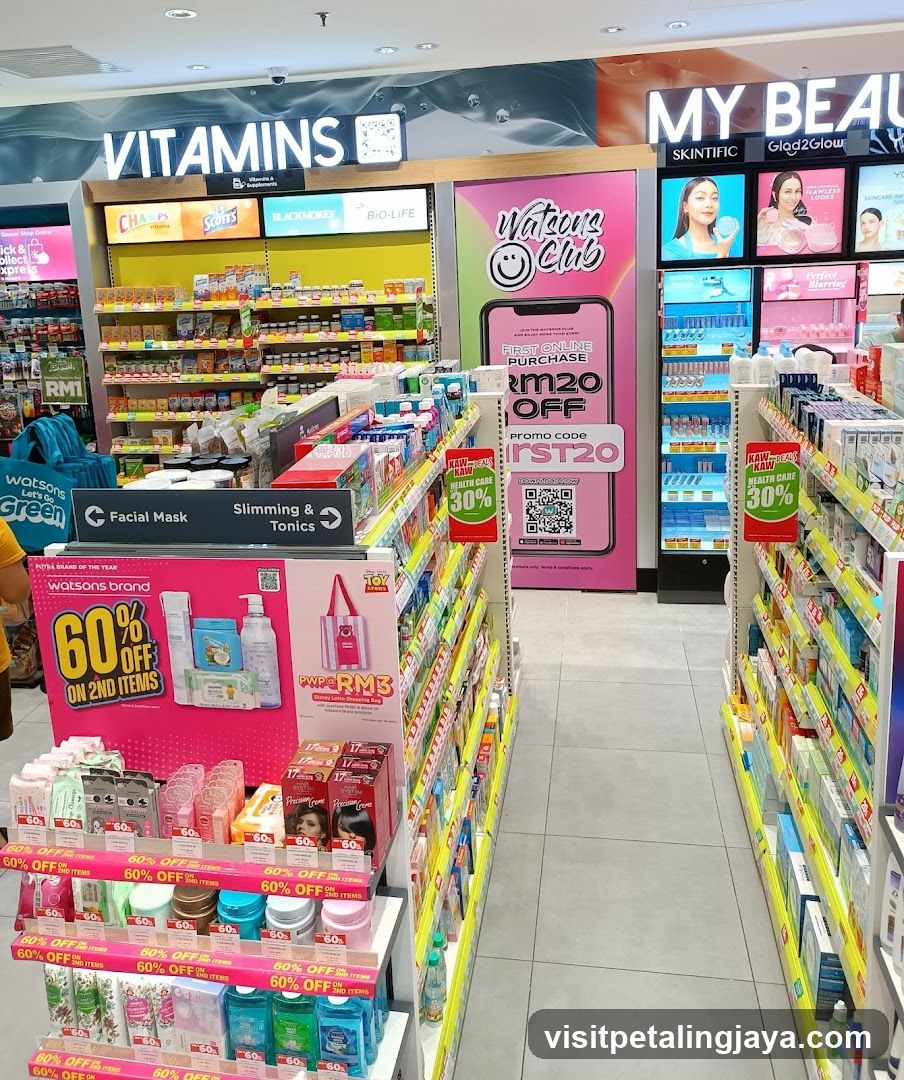 Watsons Store Interior