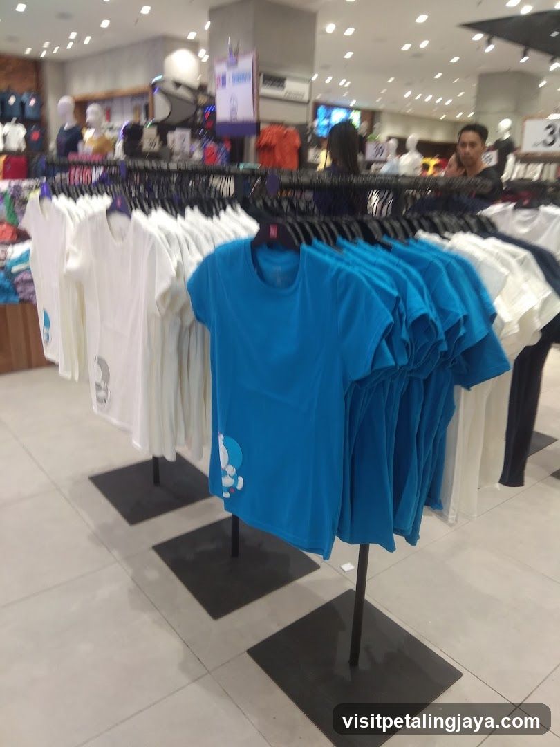 T-shirt Display in Store