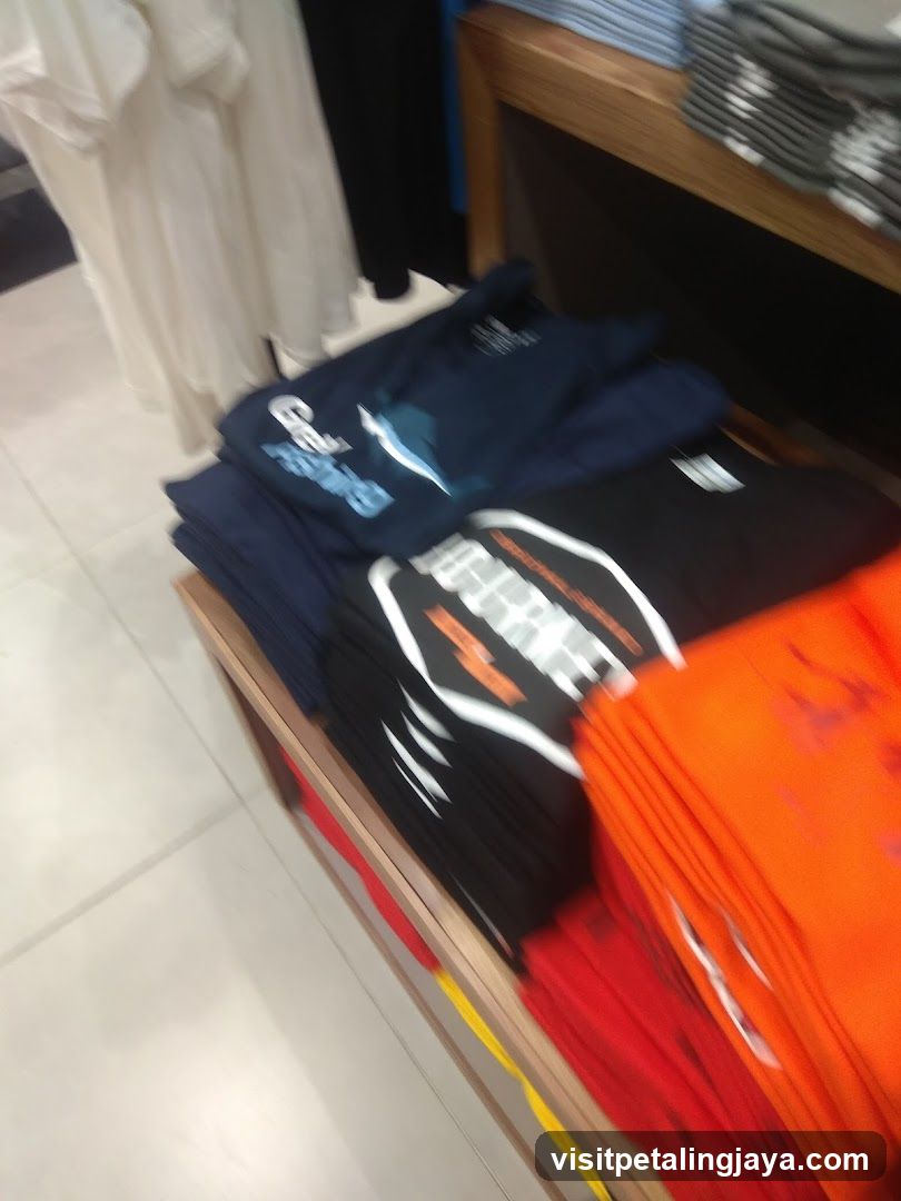 Clothing Display in Store