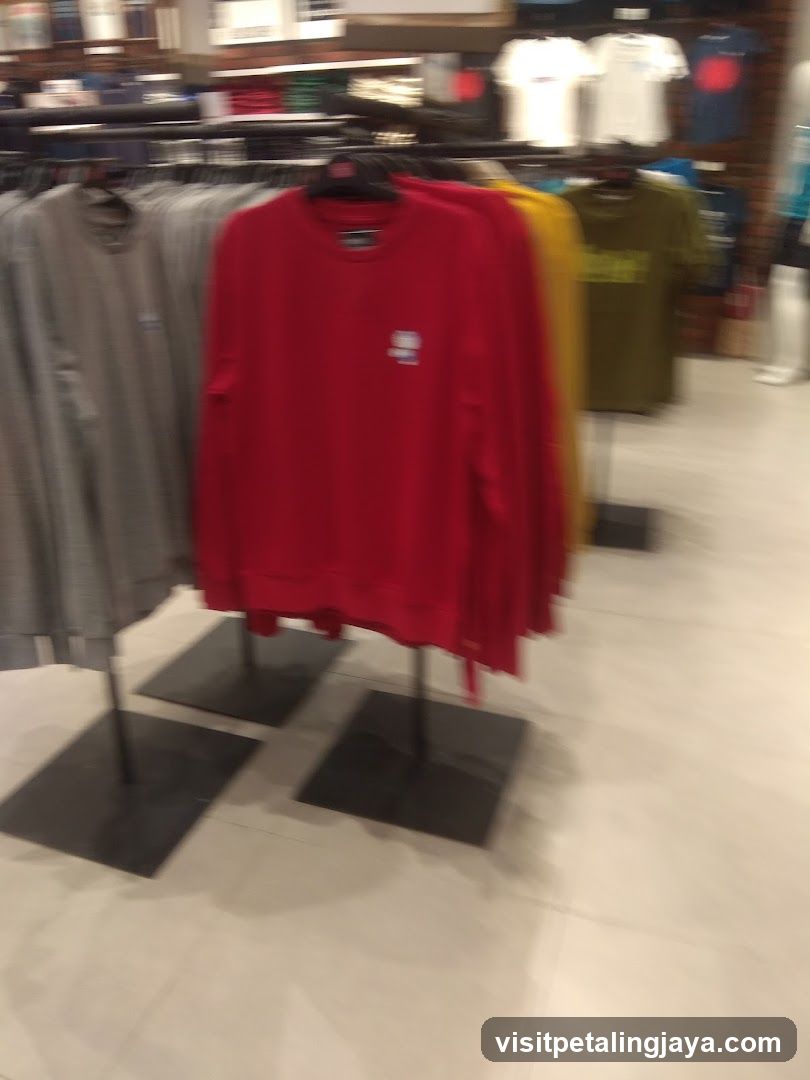 Clothing Store Interior Display