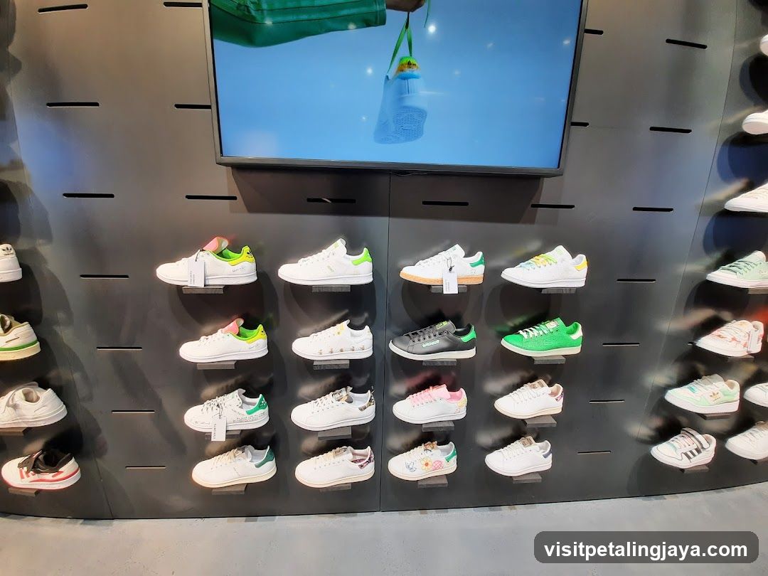 Shoe Display Wall