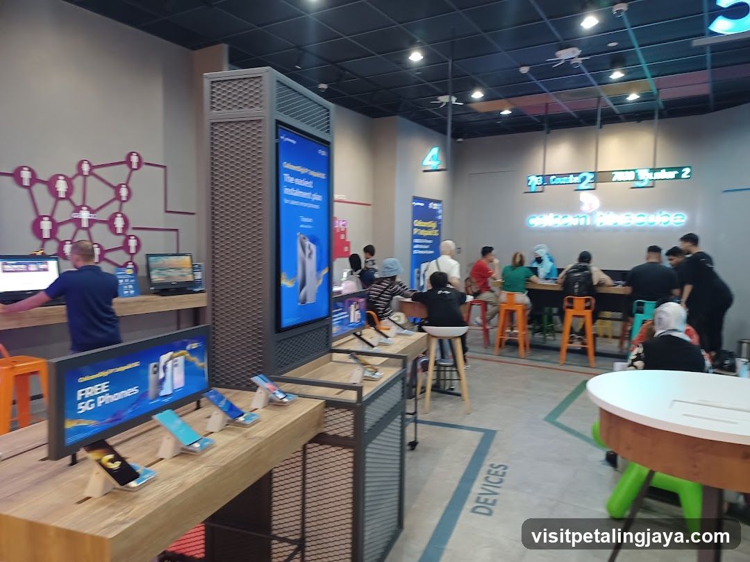 Telecom Store Interior