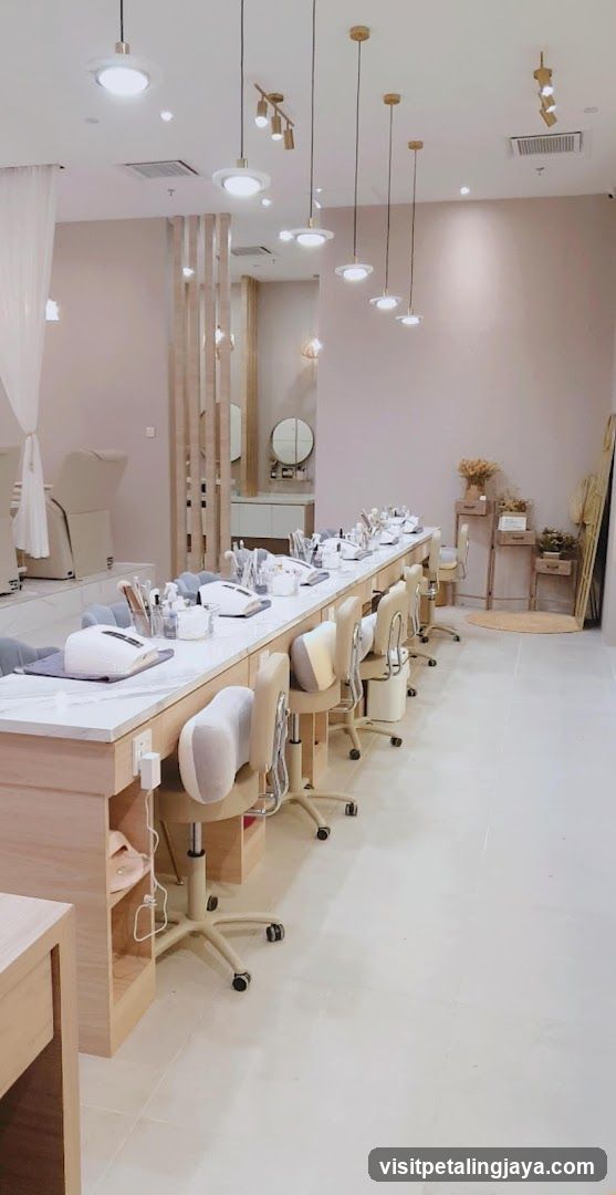 Nail Salon Interior