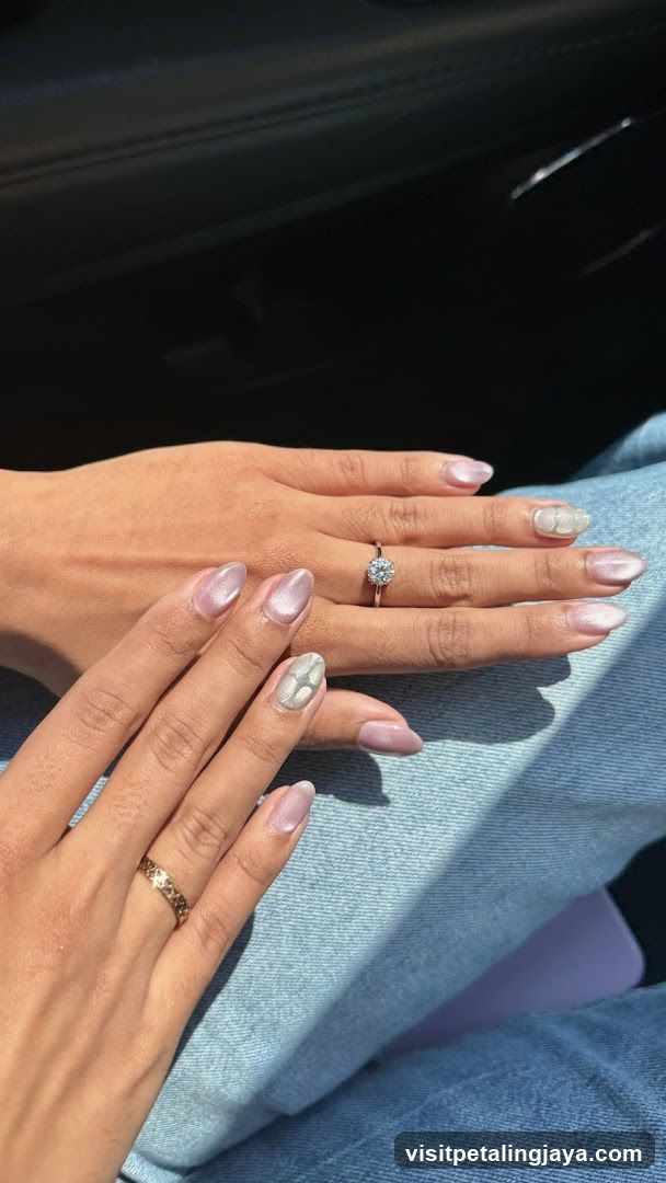 Hands with Rings and Manicure