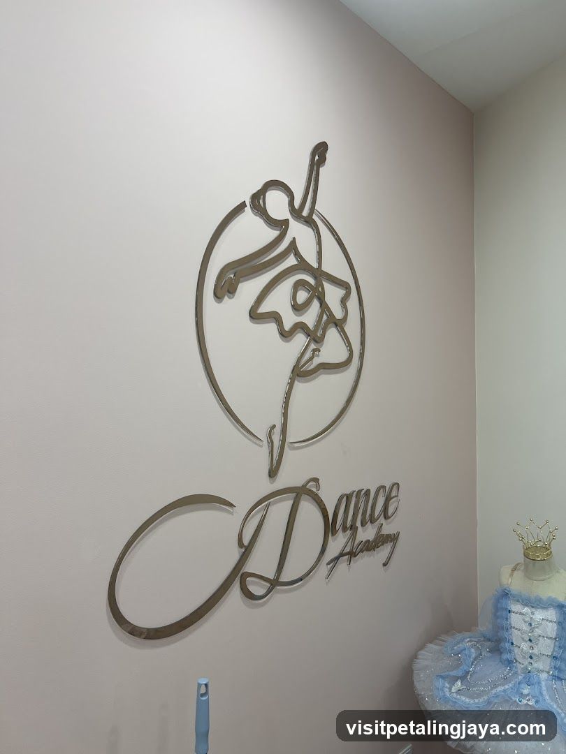 Dance Academy Interior Signage