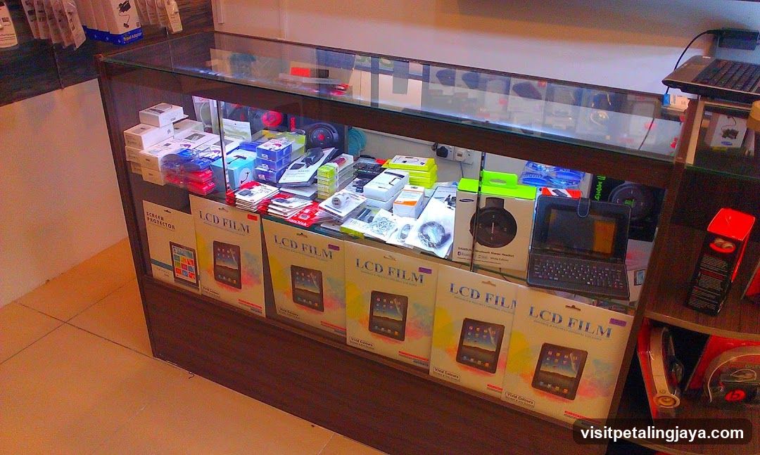 Electronics Store Interior Display