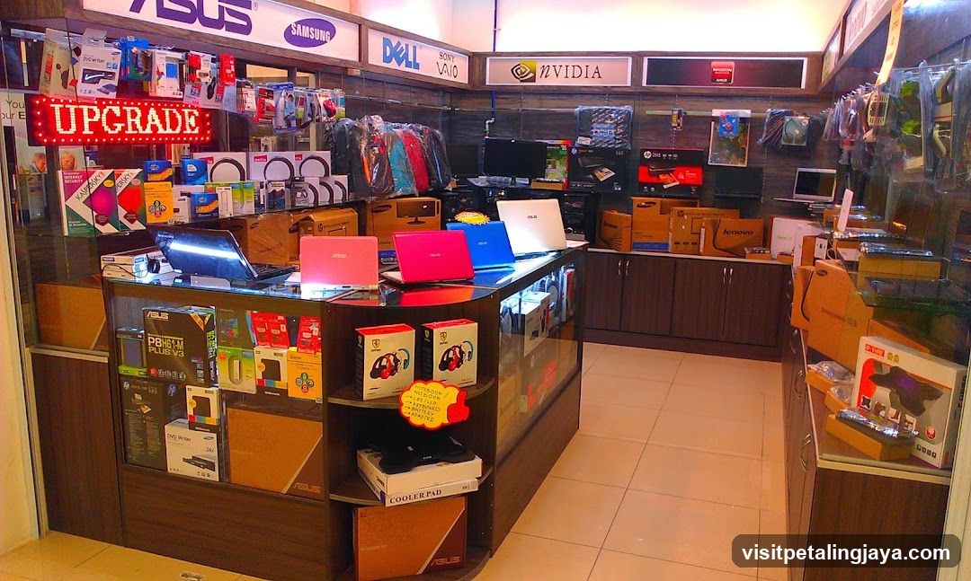 Electronics Store Interior