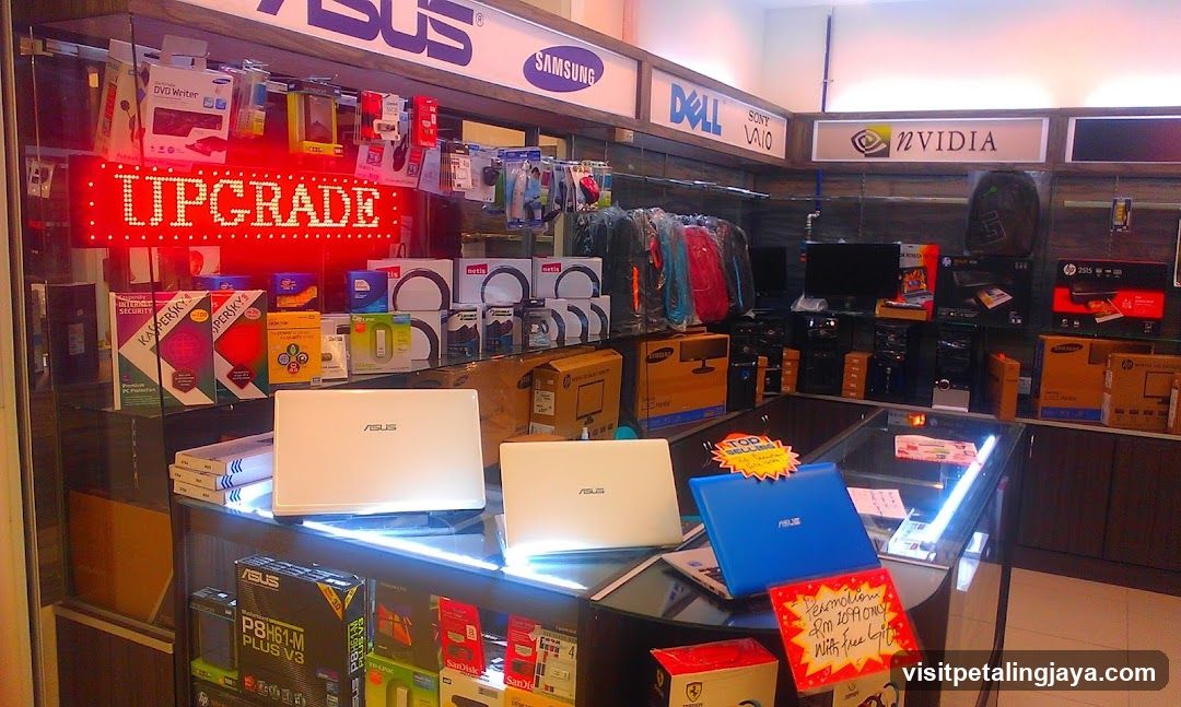 Electronics Store Interior