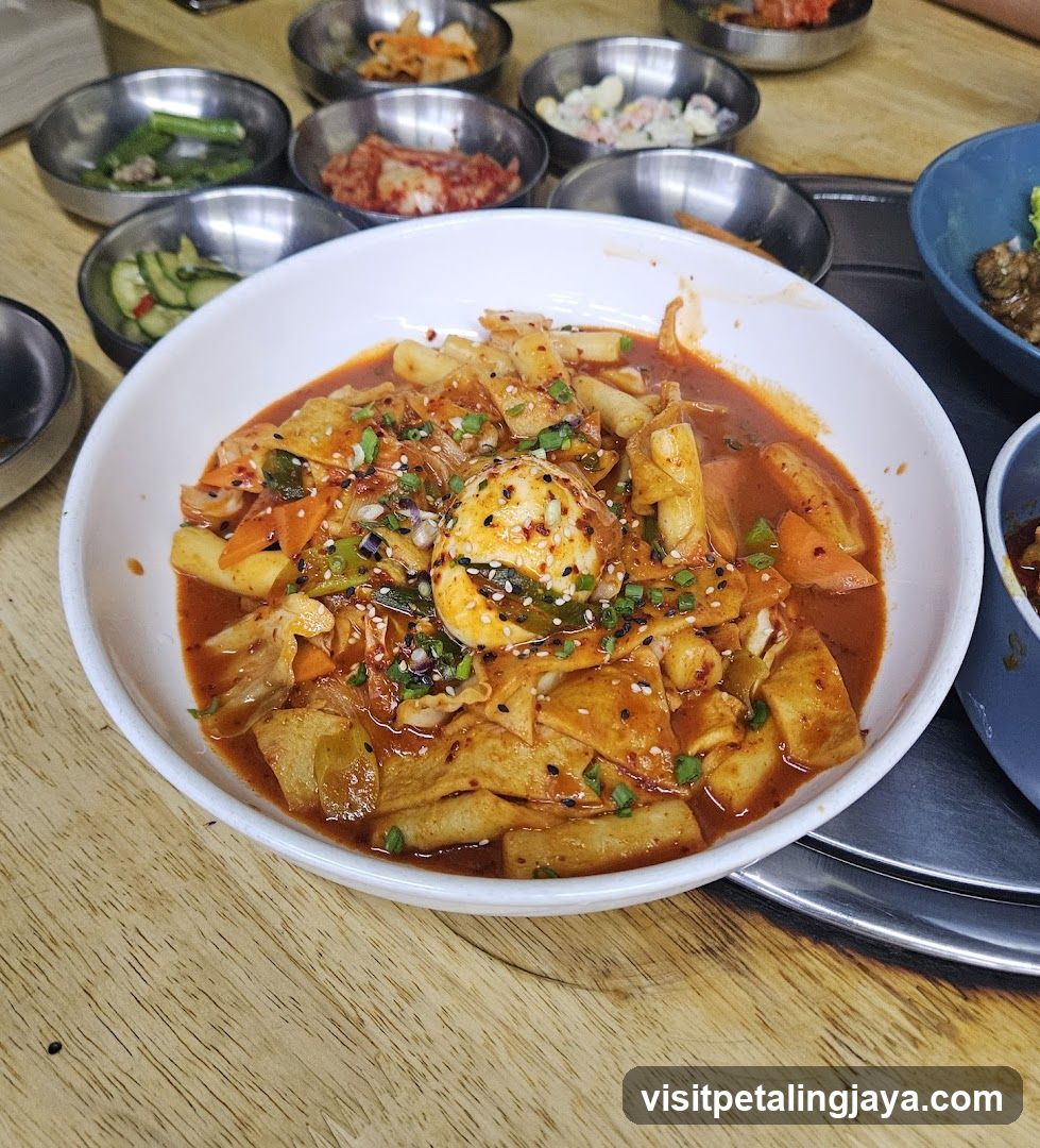 Korean Fried Rice Bowl with Side Dishes