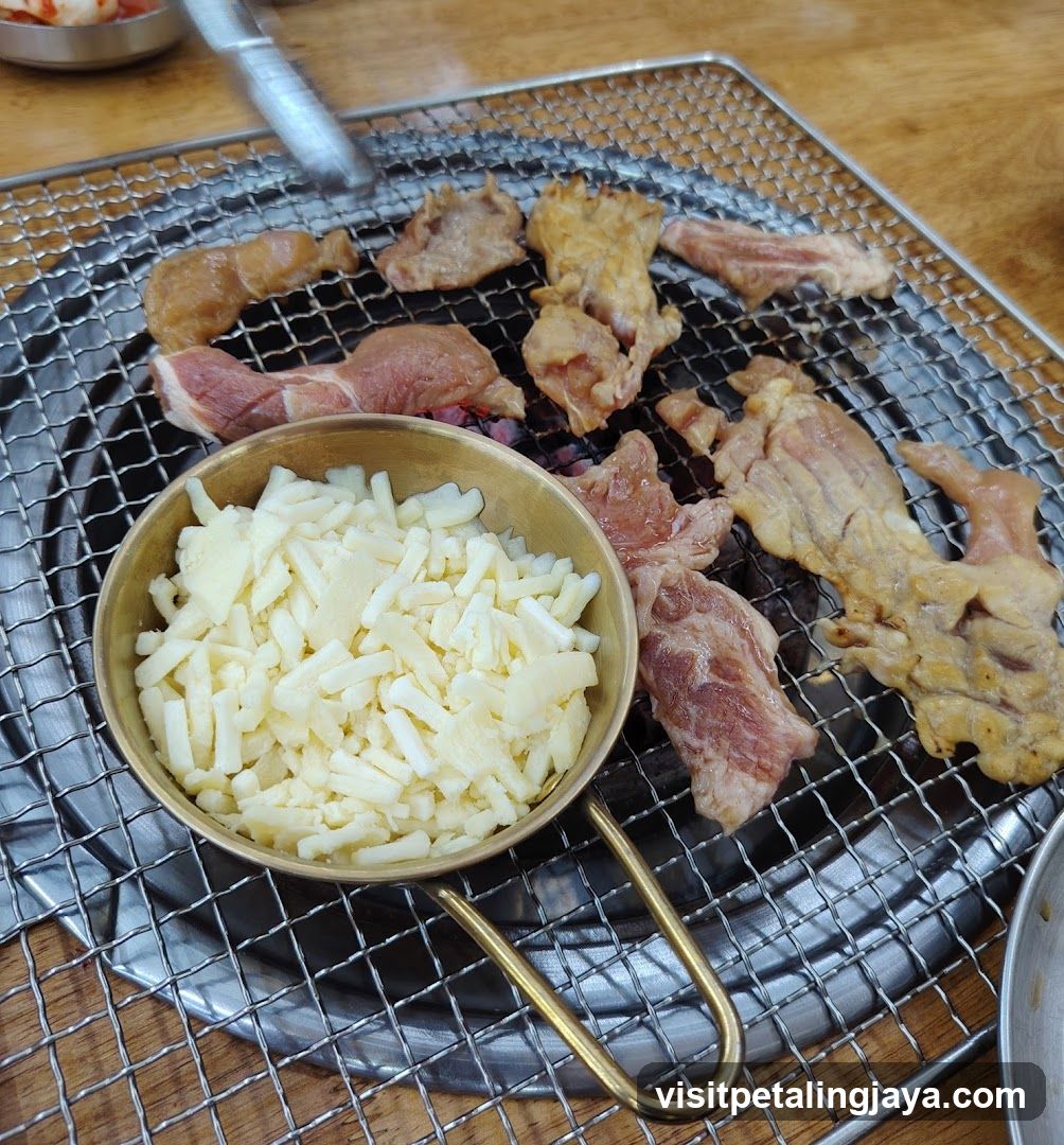 Korean BBQ with Cheese