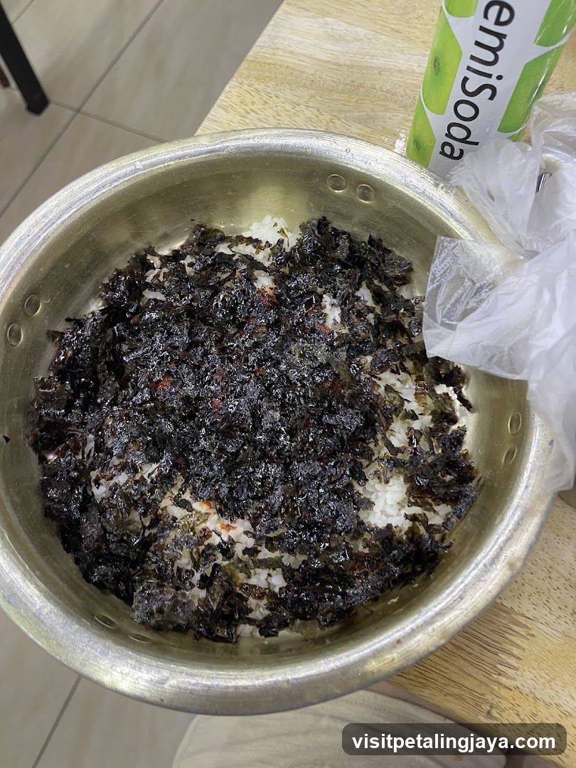 Seaweed Rice Bowl with Drink