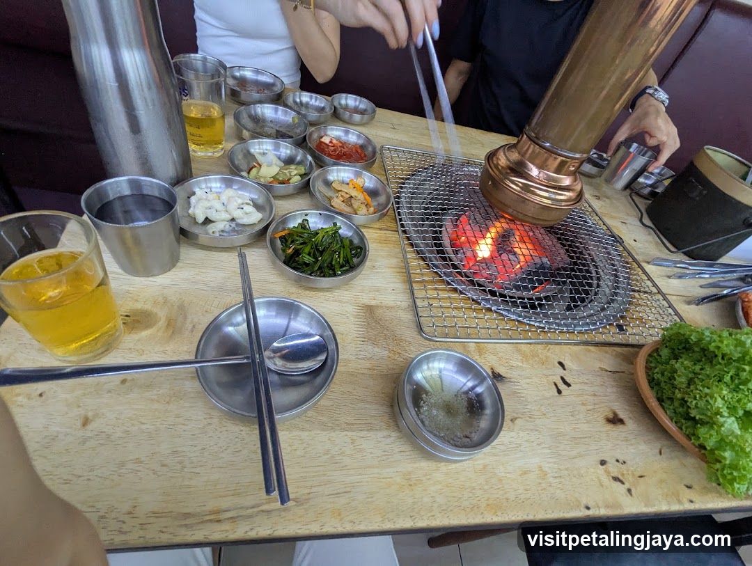 Korean BBQ Table Setting