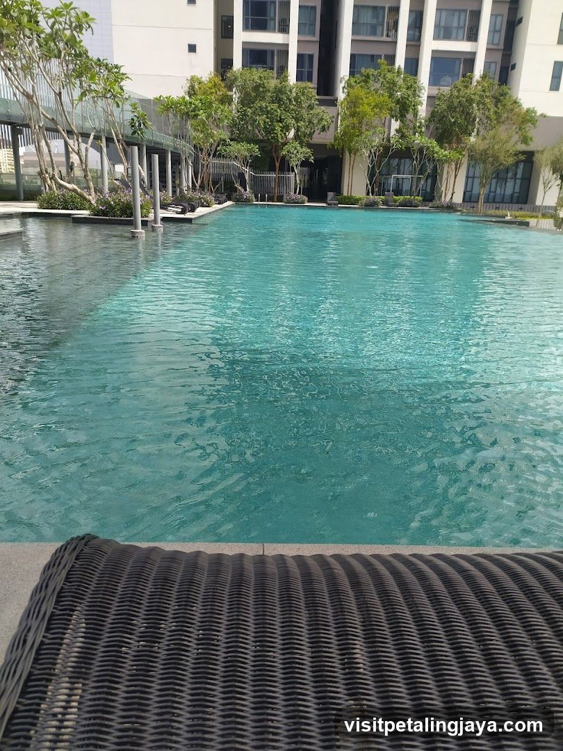 Poolside View