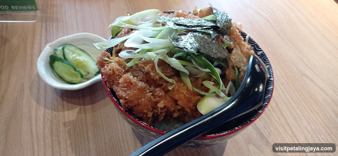 Katsu Don with Pickles