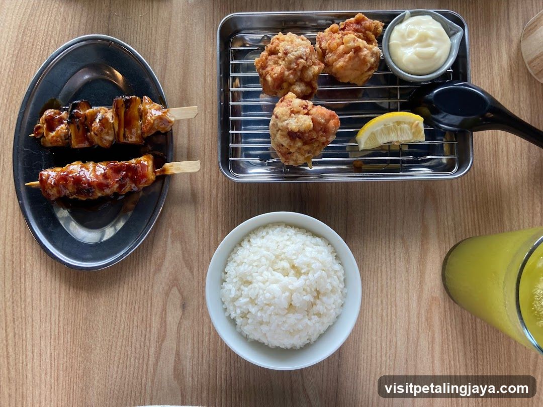 Japanese-style meal set