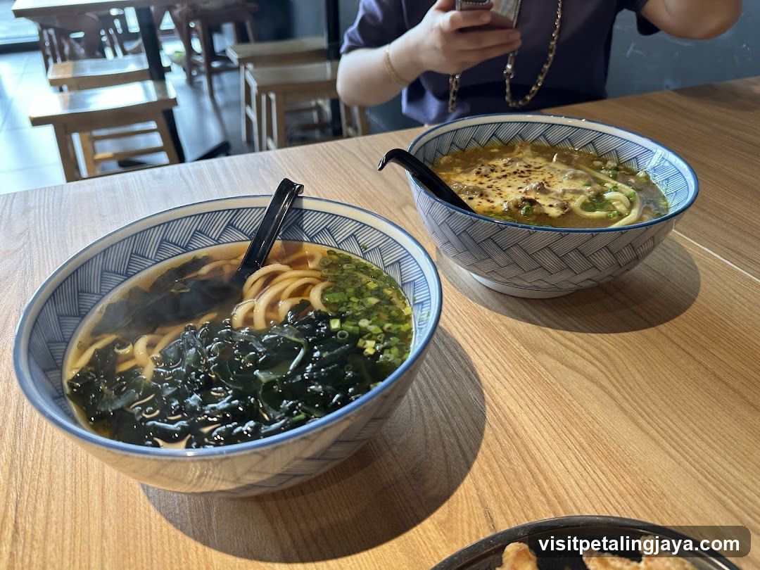 Ramen Bowls at a Restaurant