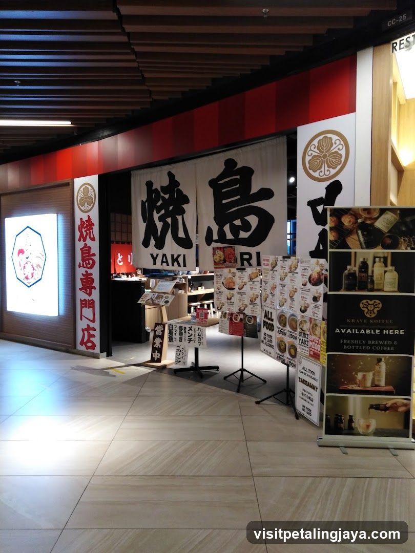 Yaki Shop Interior Display