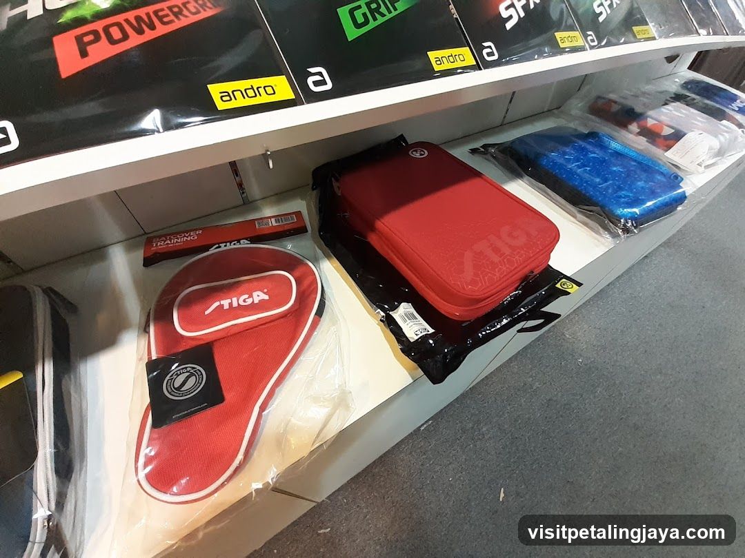 Stiga Sports Gear Display