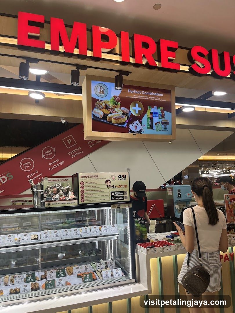 Empire Sushi Counter Interior