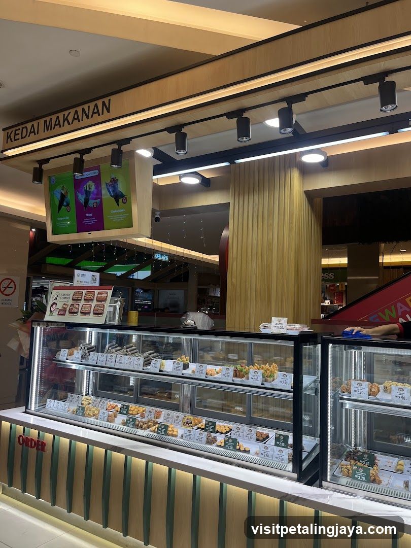 Food Counter Display