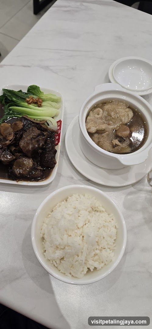 Dining Table with Chinese Cuisine