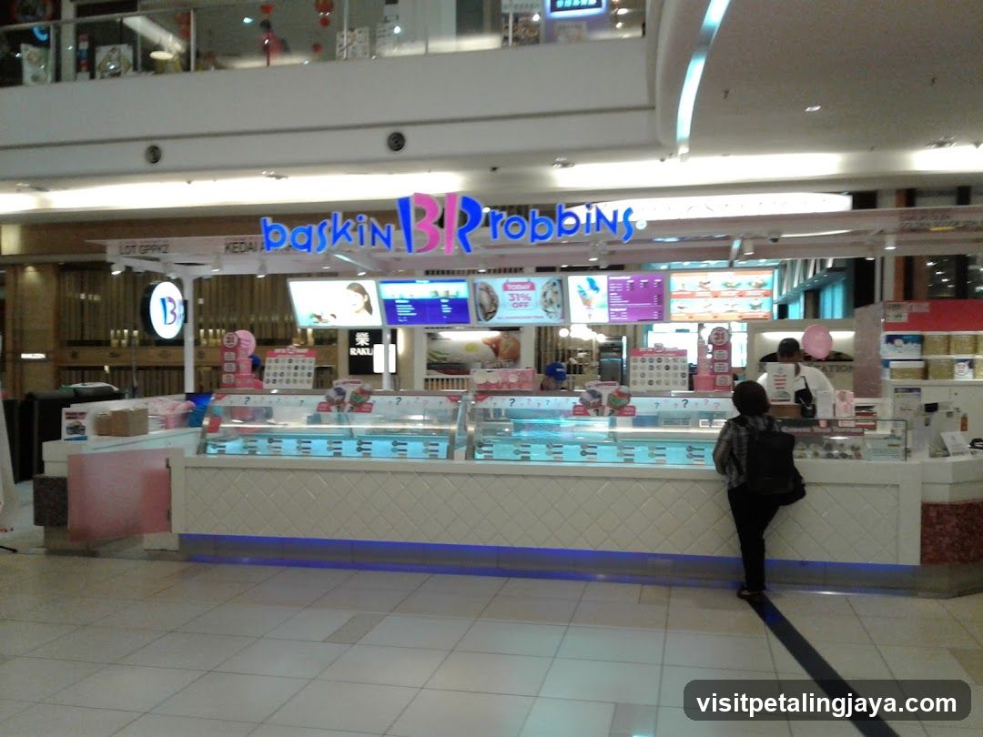 Baskin Robbins Store Interior