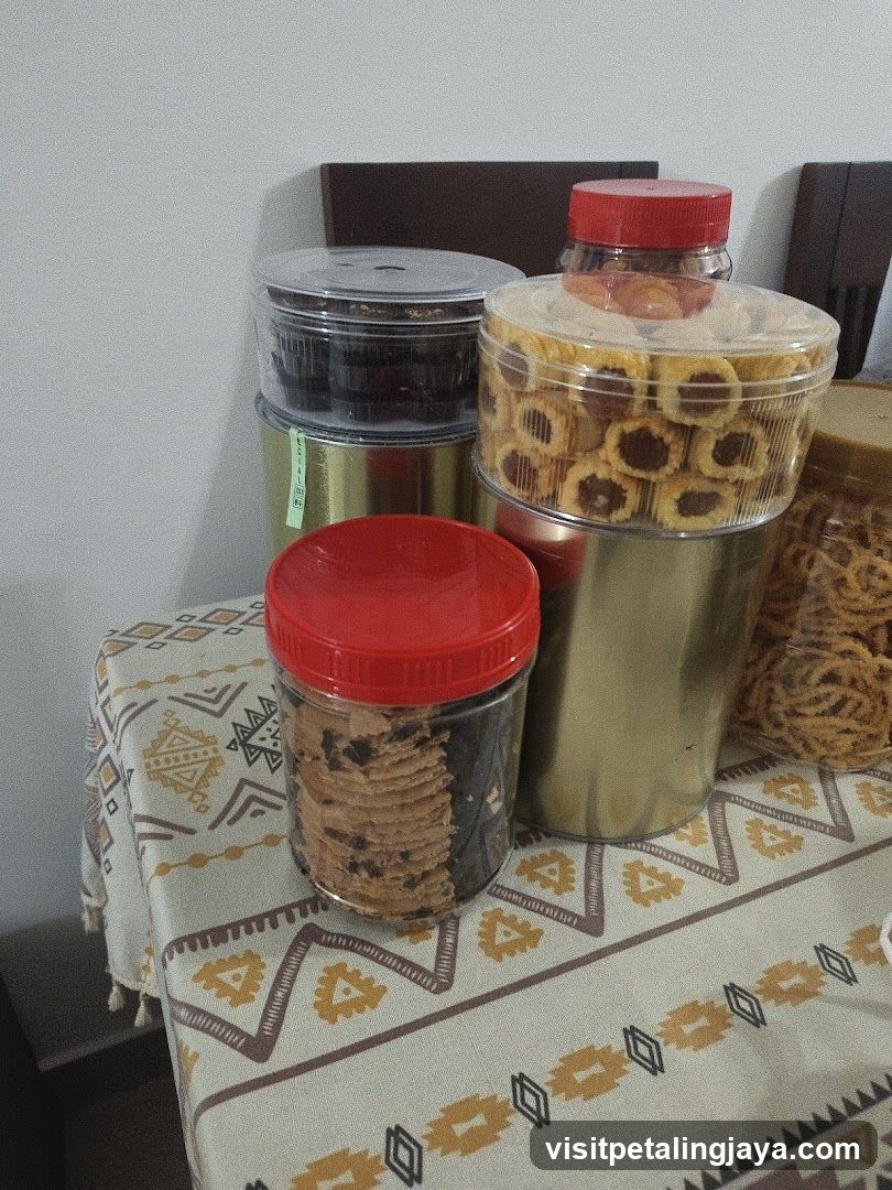 Snack Jars on Table