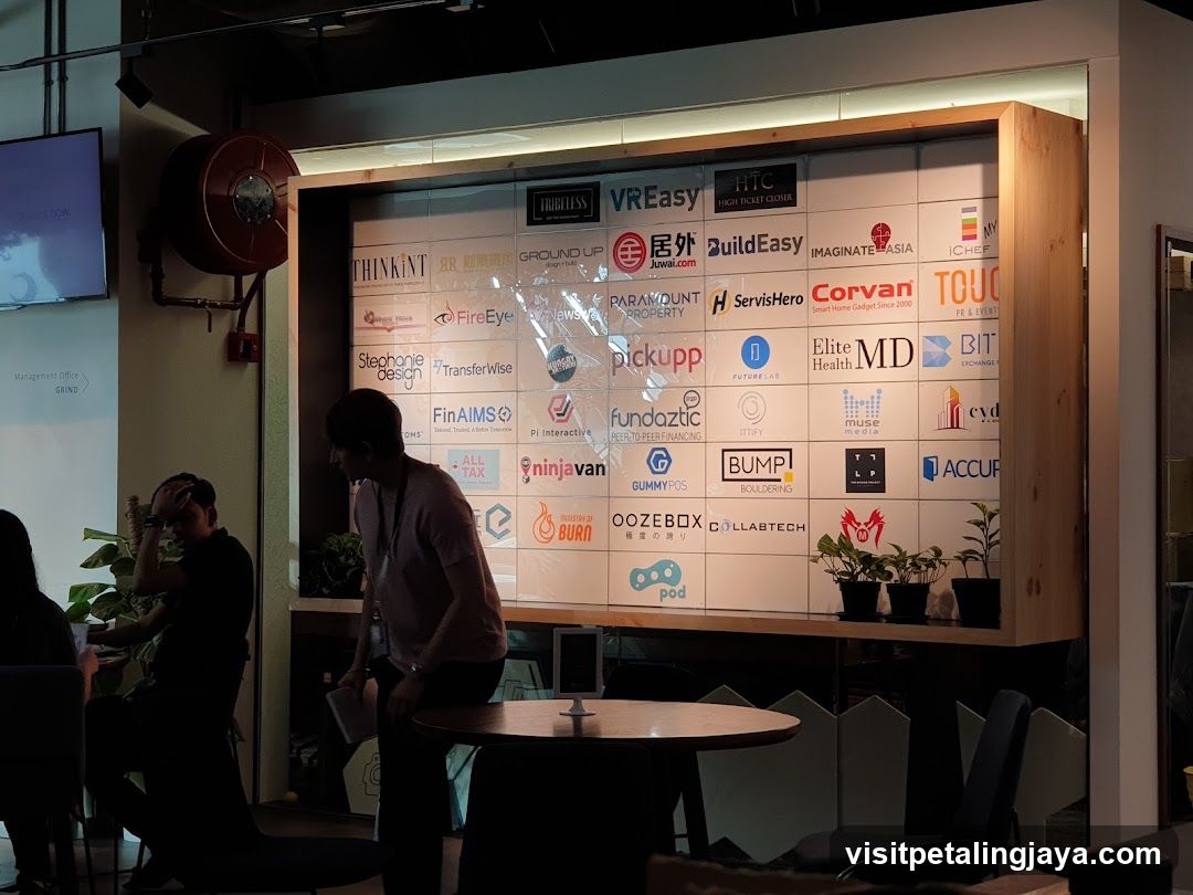 Tech Startup Wall Display