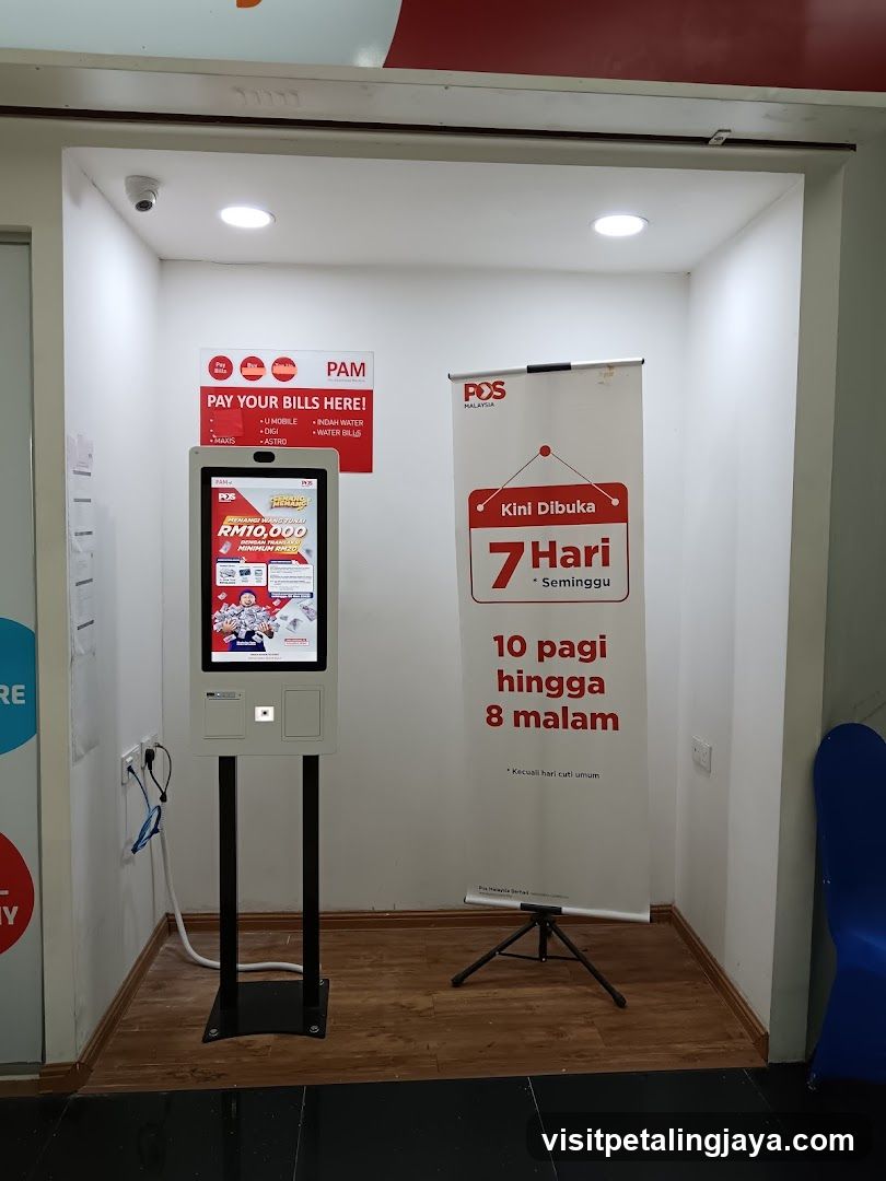 POS Kiosk and Banner Display