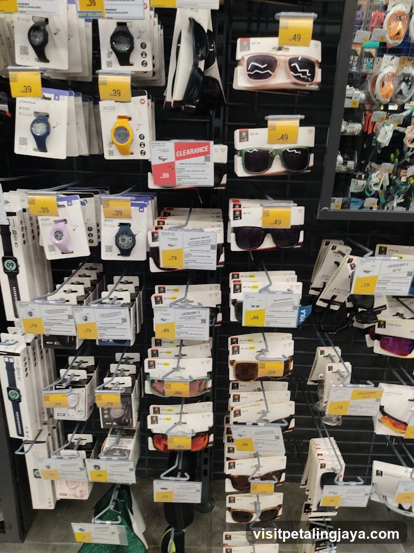 Watch and Sunglasses Display