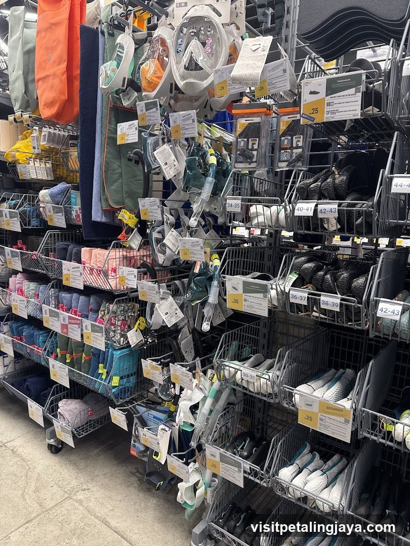 Swimming Gear Display