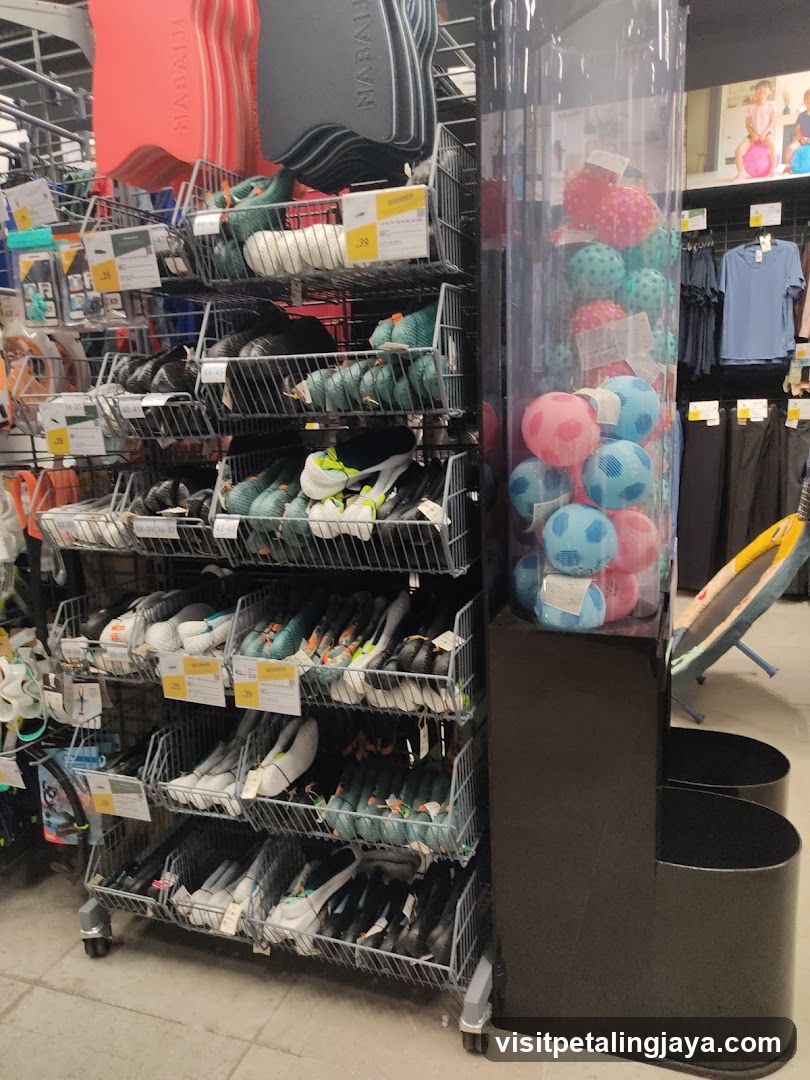 Sports Equipment Display