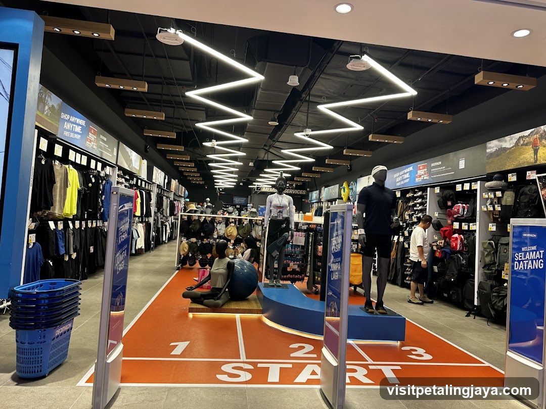 Sports Retail Store Interior