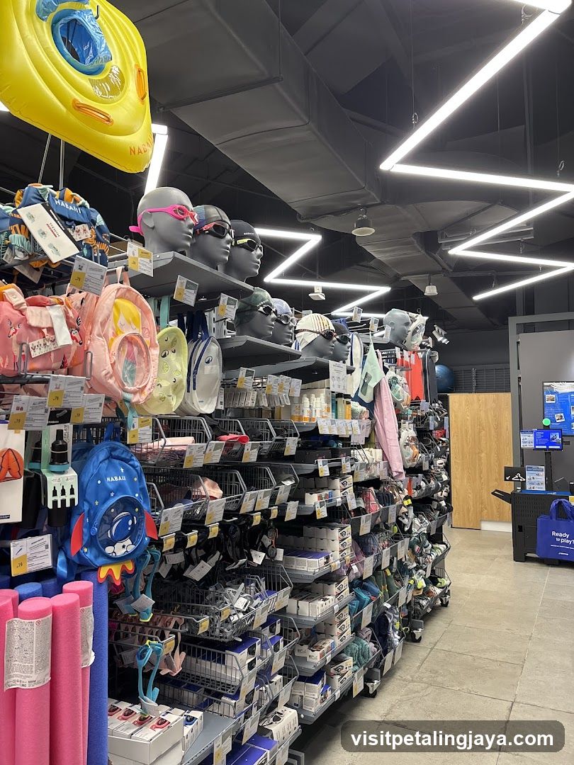 Swimwear and Pool Accessories Store Interior